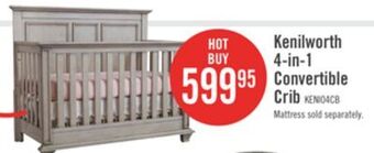 The Brick Kenilworth 4-in-1 convertible crib offer