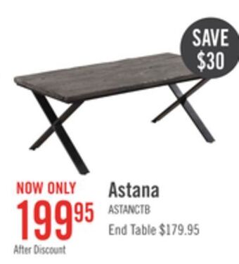 The Brick Astana coffee table offer