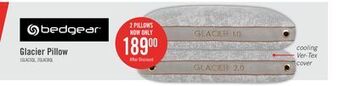 The Brick Bedgear glacier 1.0 pillow - stomach sleeper offer
