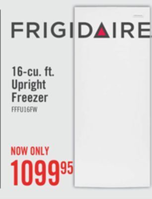 The Brick Frigidaire 16 cu. ft. upright freezer - fffu16f2vw offer