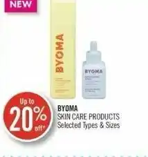 Shoppers Drug Mart Byoma Skin Care Products offer