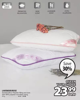 JYSK Lavender / rose offer