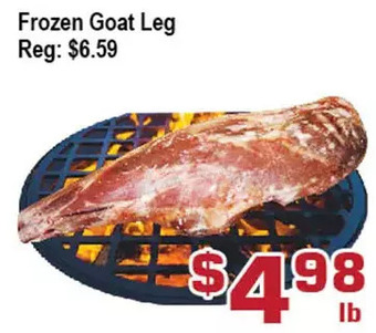Top Food Supermarket Frozen goat leg offer
