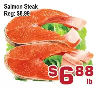 Top Food Supermarket Salmon steak offer