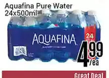 Nations Fresh Foods Aquafina pure water offer