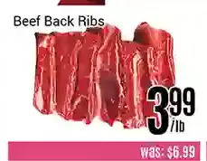 Nations Fresh Foods Beef back ribs offer