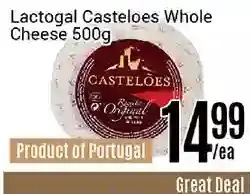 Nations Fresh Foods Lactogel casteloes whole cheese offer