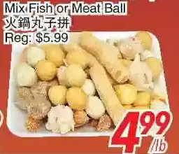 Foody World Mix fish or meat ball offer