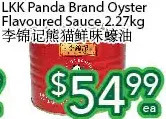 Ample Food Market Lkk panda brand oyster flavoured sauce offer