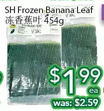 Ample Food Market Sh frozen banana leaf offer