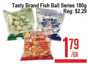 Skyland Foodmart Tasty brand fish ball series offer