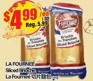 Btrust Supermarket La fournee sliced brioche offer