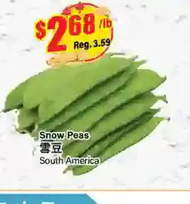 Btrust Supermarket Snow peas offer