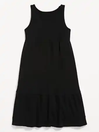 Old Navy Sleeveless rib-knit swing dress for girls offer