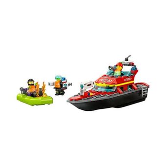Mastermind Toys Lego city fire rescue boat 60373 building toy set (144 pieces) offer