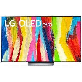 Best Buy Lg 77" 4k uhd hdr oled webos evo thinq ai smart tv (oled77c2pua) - 2022 - dark titan silver offer