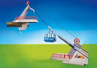 Playmobil 9830 téléphérique avec station d'accueil offer