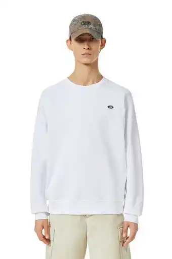 Diesel Sweatshirt with logo patch offer