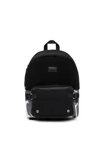 Diesel Backpack in faux fur and nylon offer