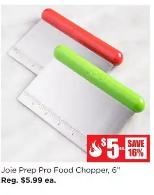 Kitchen Stuff Plus Joie prep pro food chopper, 6" offer