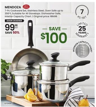 Stokes Mendoza 7-pc cookware set offer