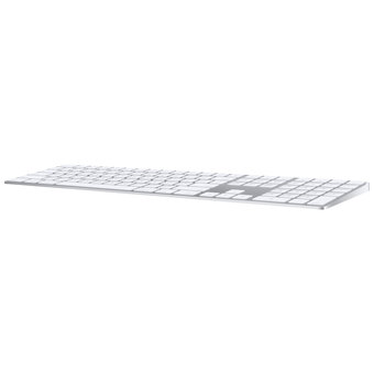 Best Buy Apple magic keyboard with numeric keypad - silver/white - english offer