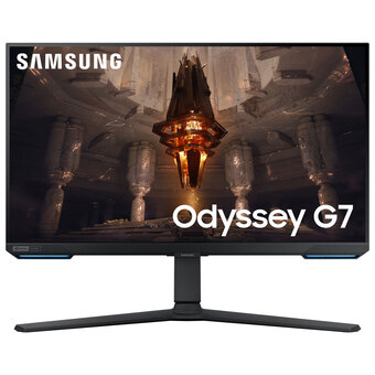 Best Buy Samsung 32" 4k ultra hd 144hz 1ms gtg ips lcd g-sync gaming monitor (ls32bg702enxgo) - black offer