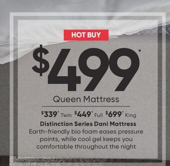 Sleep Country Distinction series dani mattress offer