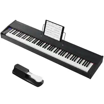 Best Buy Costway 88-key full size digital piano weighted keyboard w/ sustain pedal offer
