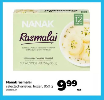 Real Canadian Superstore Nanak rasmalai offer