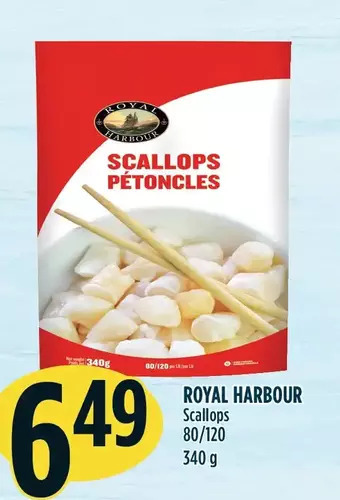 Marché Adonis Royal harbour scallops offer