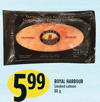 Marché Adonis Royal harbour smoked salmon offer