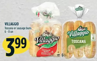 Marché Adonis Villaggio toscana or sausage buns offer