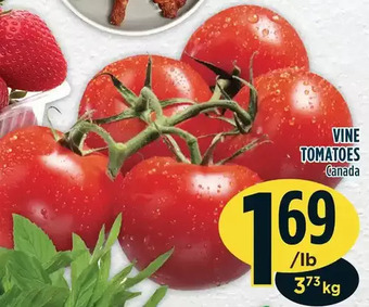 Marché Adonis Vine tomatoes offer