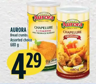 Marché Adonis Aurora bread crumbs offer