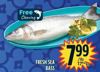 Marché Adonis Fresh sea bass offer