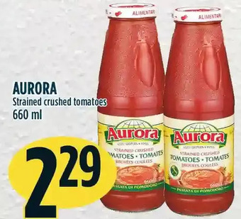 Marché Adonis Aurora strained crushed tomatoes offer