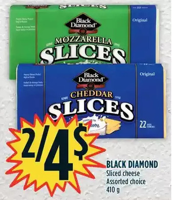 Marché Adonis Black diamond sliced cheese offer