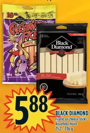 Marché Adonis Black diamond ficello or cheese sticks offer