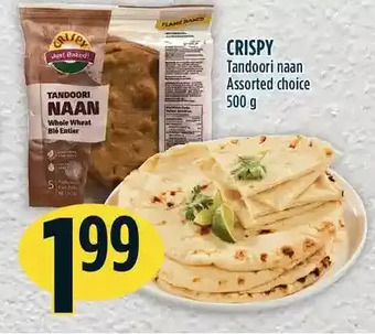 Marché Adonis Crispy tandoori naan offer