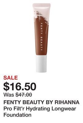 Sephora Pro filt'r hydrating longwear foundation offer
