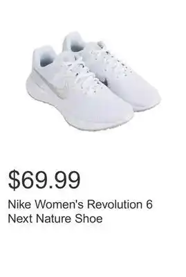 Costco Nike women's revolution 6 next nature shoe offer