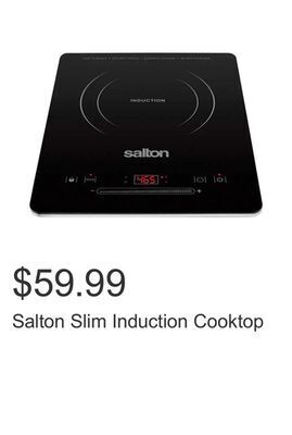Costco Salton slim induction cooktop offer