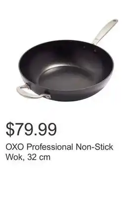 Costco Oxo professional non-stick wok, 32 cm offer