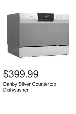 Costco Danby silver countertop dishwasher offer