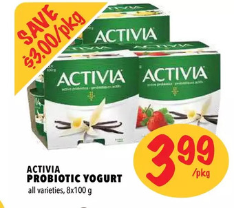 Farm Boy Activia probiotic yogurt offer