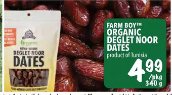 Farm Boy Farm boy organic deglet noor dates offer