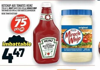 Metro Ketchup aux tomates heinz offer