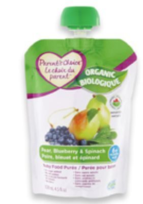 Walmart Parent's choice 100% organic pouches offer