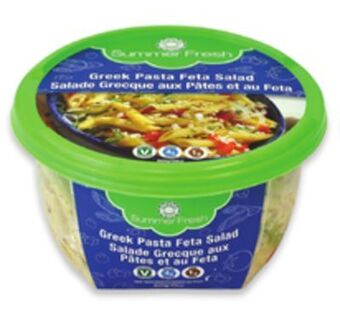 Walmart Summer fresh salads offer